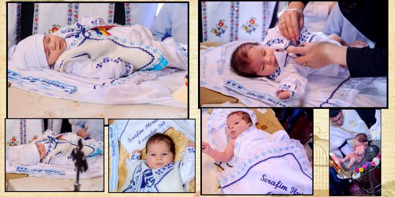 costum popular botez 